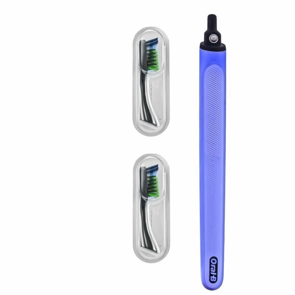 Oral-B Clic Starter Kit Lilac Toothbrush Handle with (2) Brush Heads